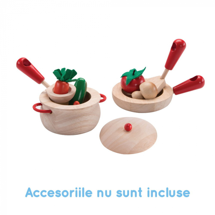 Set pentru gatit din lemn, Wonderworld [3]