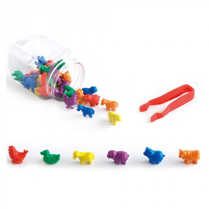 Set pentru sortat, Animale de ferma, Edx Education, 3-7 ani [3]