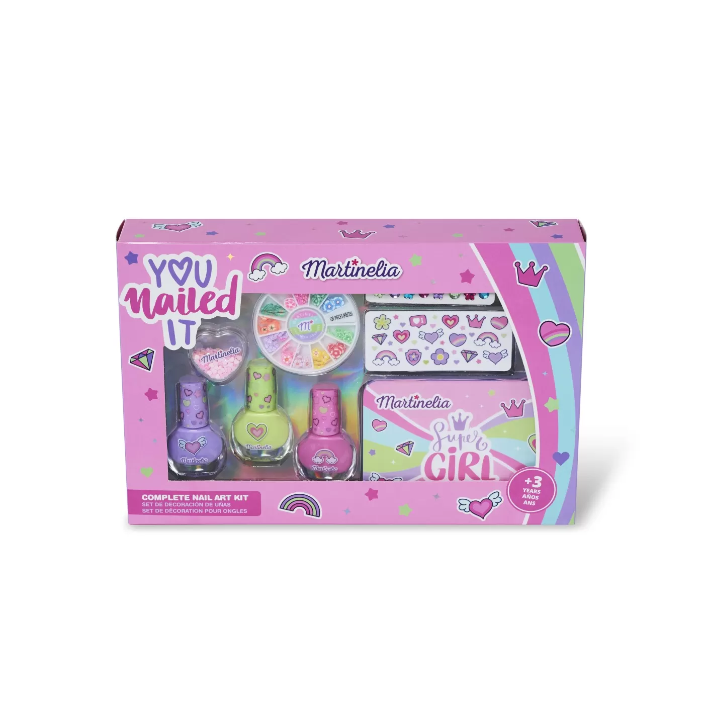 Set pentru unghii, Martinelia Super Girl, varsta de la 3 ani la +15 ani [1]