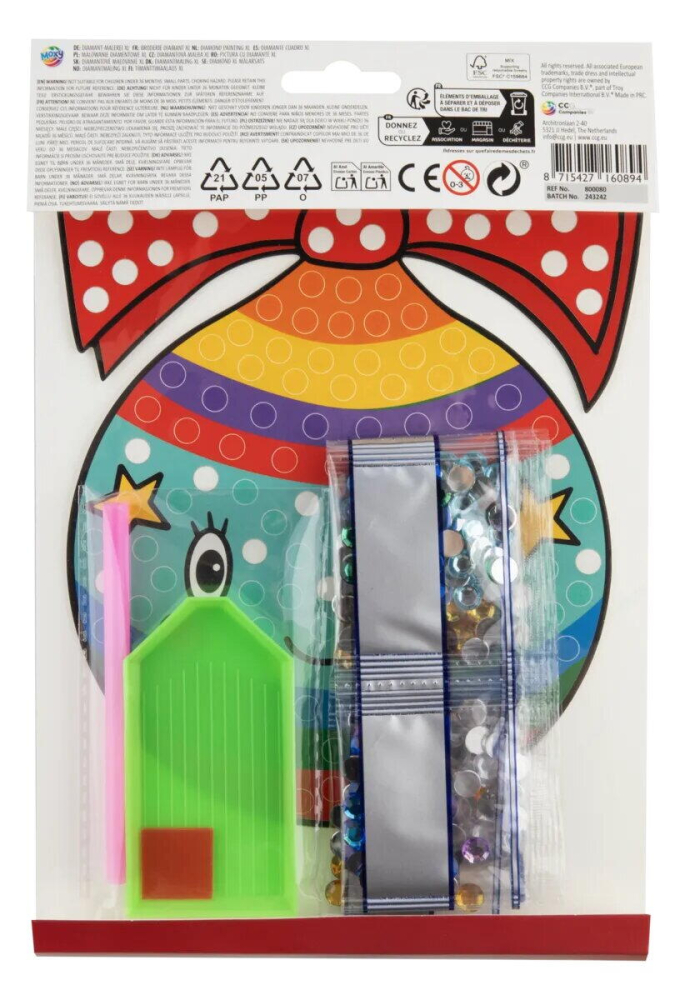 Set pictura cu diamante XL - Glob de Craciun [2]