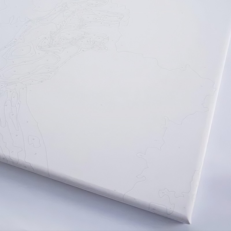 Set Pictura pe numere 40x50cm, Brushme - Tsunami - panza, cadru de lemn, pensule, culori acrilice, BS21794 [6]