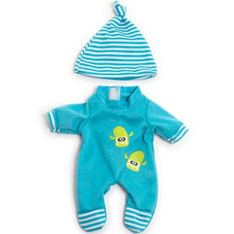 Set pijama si caciulita pentru papusa baiat 21 cm [1]