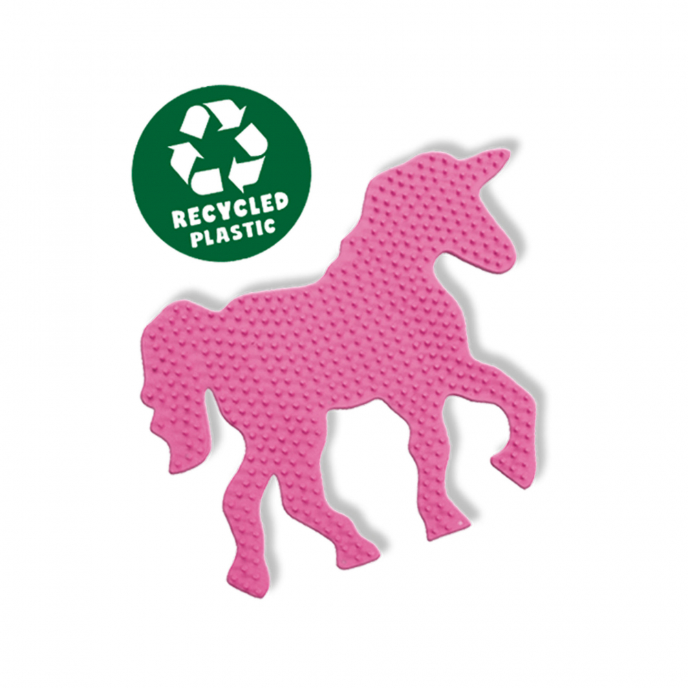 Set placi pentru margelele de calcat Green Beedz - Unicorn, copii varsta 5 ani+,8 ani+ [2]