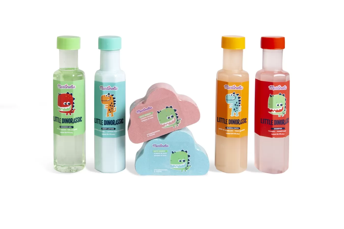 Set produse de baie pentru copii, Little Dinorassic, Martinelia, varsta de la 3 ani la +15 ani [2]