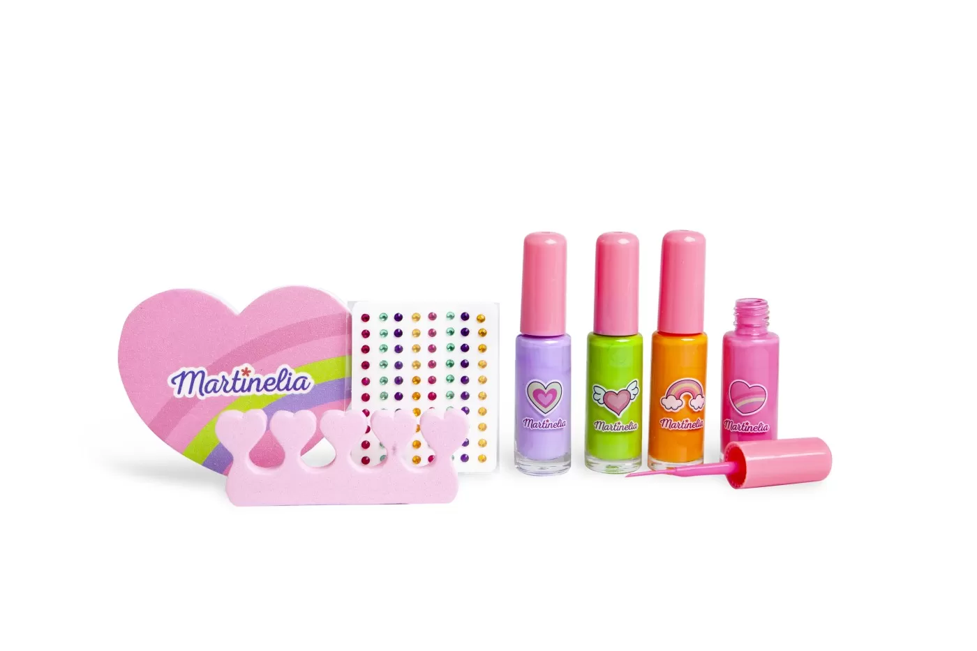 Set produse pentru ingrijirea unghiilor, Martinelia Super Girl, varsta de la 3 ani la +15 ani [2]