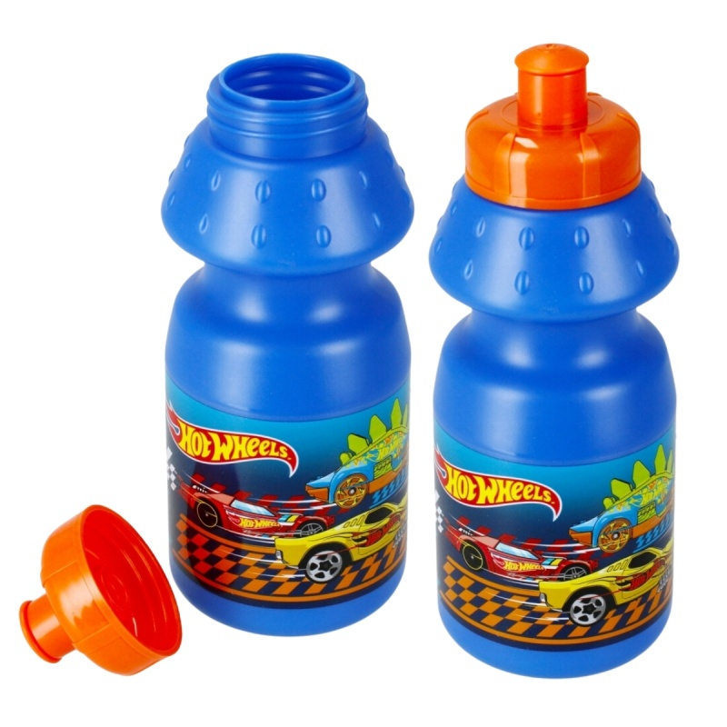 Set recipient scolar + cutie alimente Starpak Hot Wheels, 350ml, 16x12cm [2]