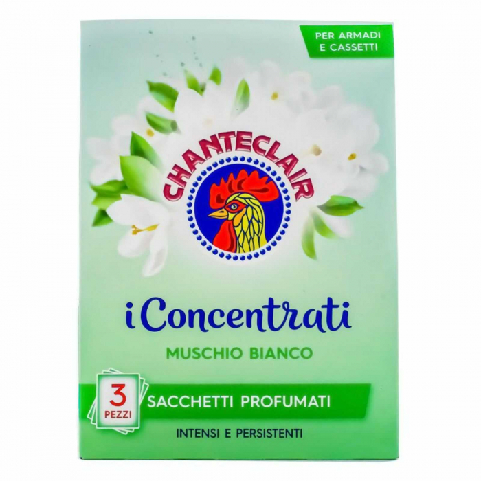 Saculeti Parfumati pentru Haine si Dulap, Chante Clair Mosc Alb [2]