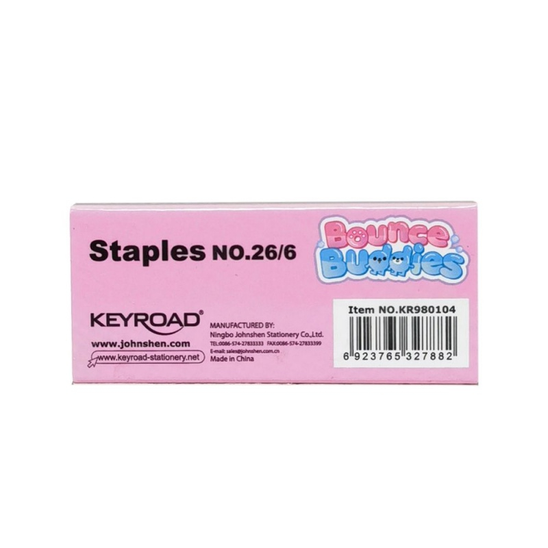Set scolar Keyroad, 2 piese, capsator 24/6, capse, KR980104, blister [3]