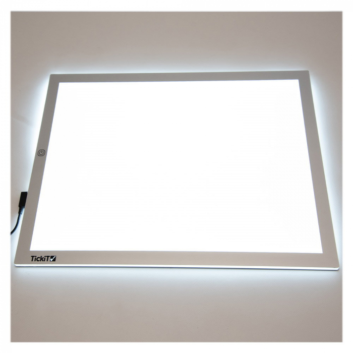 Set senzorial, panou luminos A3 LED cu tava, TickiT, 3-7 ani [2]