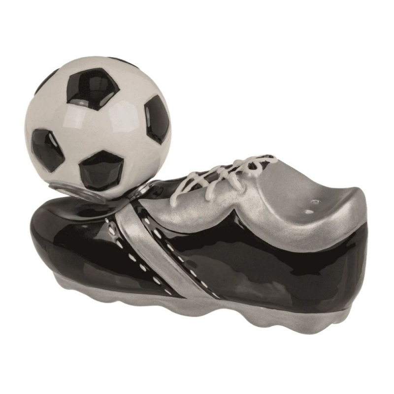 Set solnita si pipernita, model gheata, minge fotbal, magnet, 11.5 x 7.5cm, Out of the blue 71/3371 / 36434 [2]