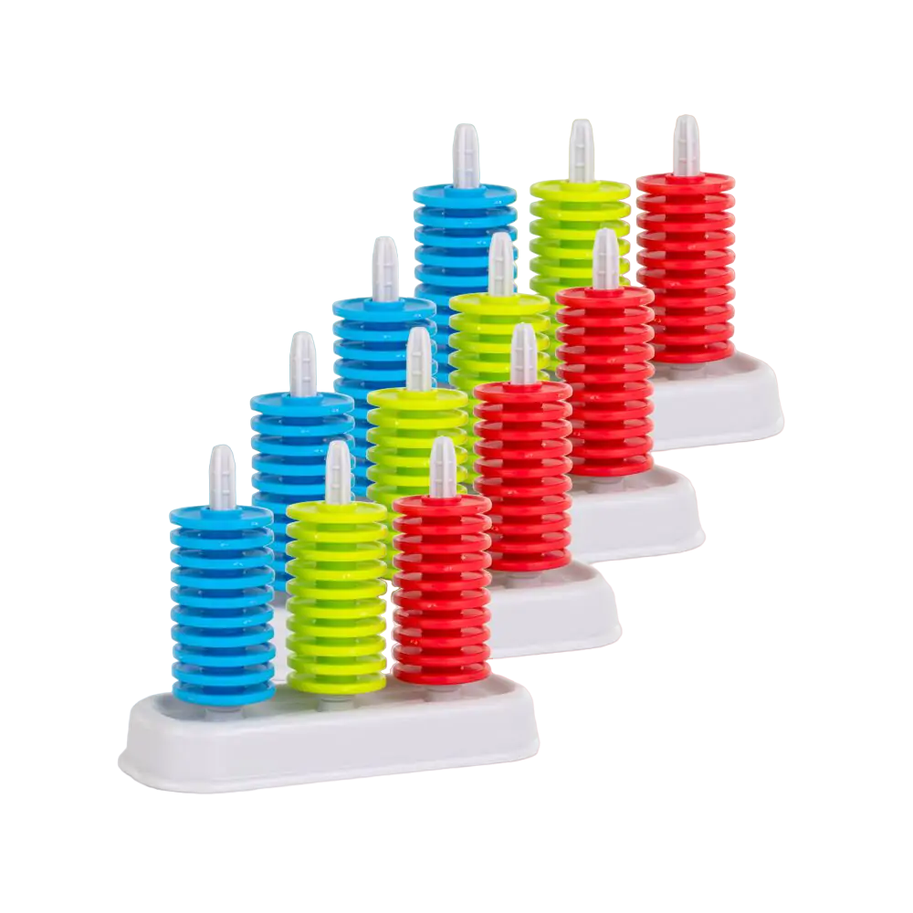 Set STEM de 4 numaratori cu cate 30 jetoane colorate [1]