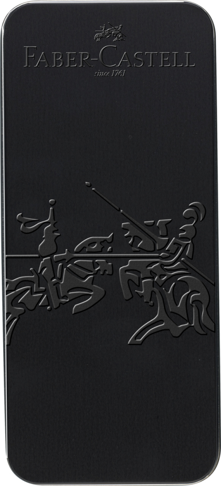 Set stilou + pix grip 2011 negru faber-castell [3]