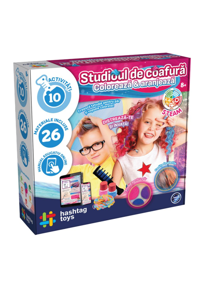 Set studio de coafura coloreaza si aranjeaza [1]