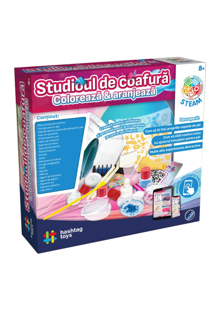 Set studio de coafura coloreaza si aranjeaza [5]