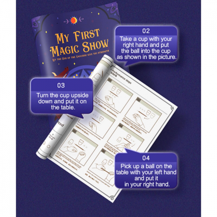 Set de Magie pentru copii, Micul Magician - Jucarii MiDeer [5]