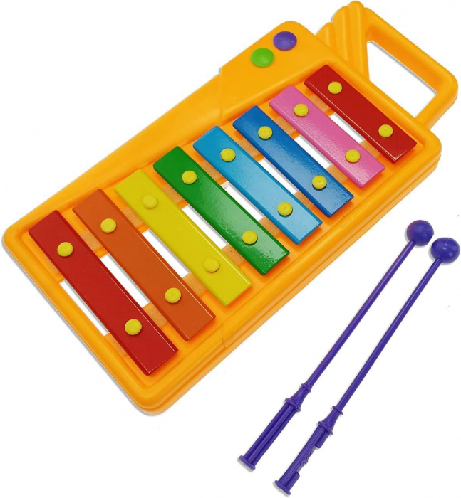 Set Xilofon, tamburina, saxofon si maracas [4]
