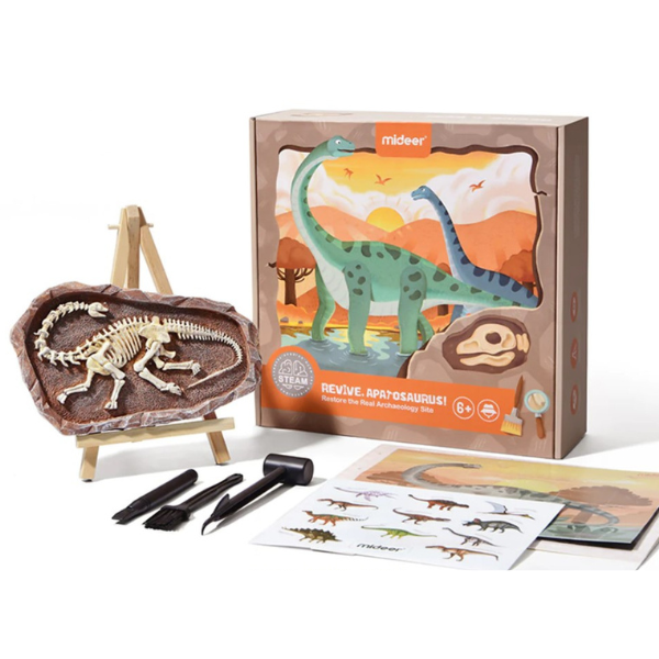 Setul micului arheolog, descoperirea dinozaurului brontozaur [1]