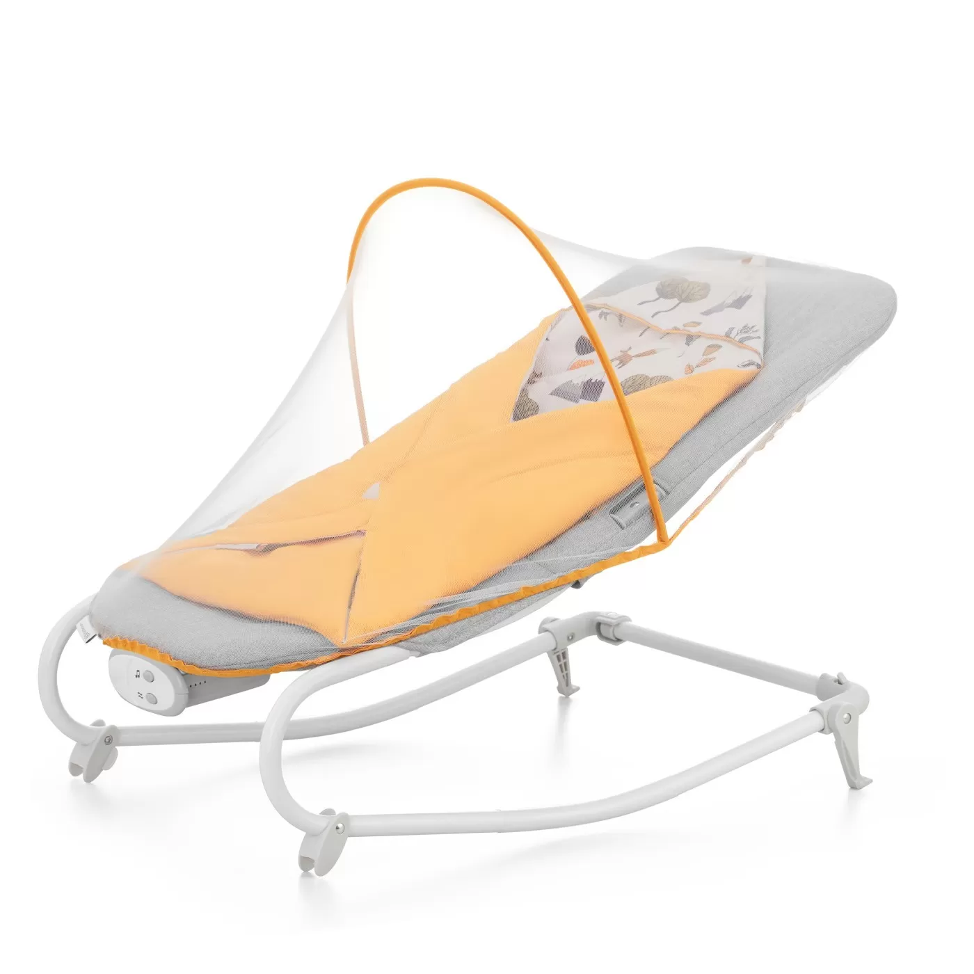 Sezlong 3 in 1, kinderkraft felio 2, forest yellow, varsta de la 0 luni la 9 luni [2]