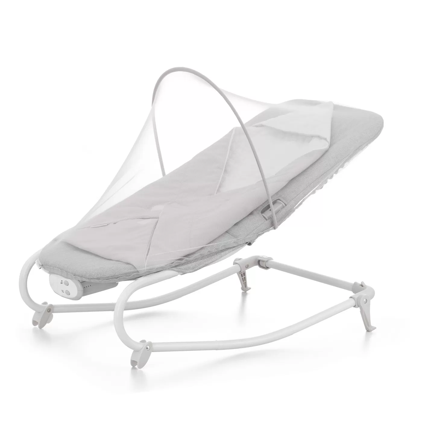 Sezlong 3 in 1, kinderkraft felio 2, stone grey, varsta de la 0 luni la 9 luni [4]