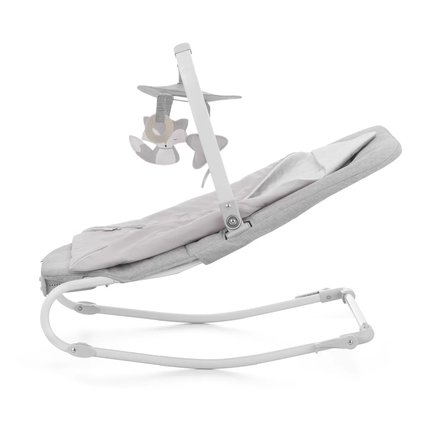 Sezlong 3 in 1, kinderkraft felio 2, stone grey, varsta de la 0 luni la 9 luni [2]