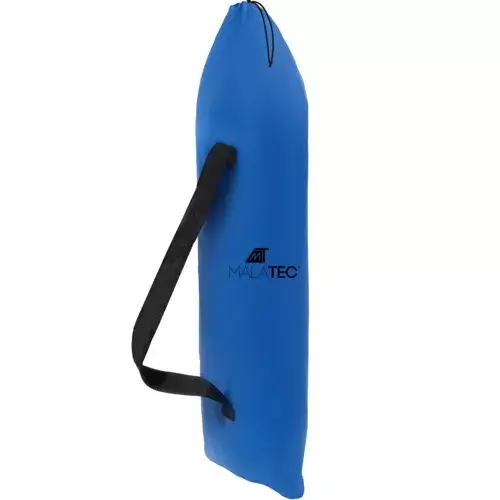 Sezlong pliabil camping albastru, impermeabil, 110 kg, cu geanta inclusa [10]