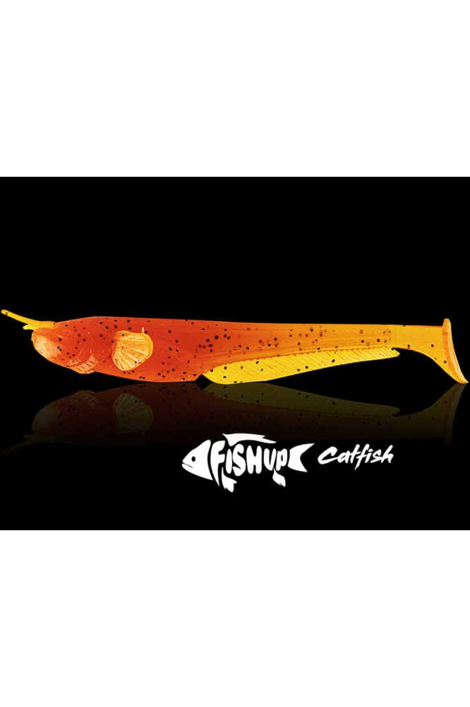 Shad FishUp Catfish 5cm #026 Flo Chartreuse Green 5cm Flo Chartreuse Green [2]