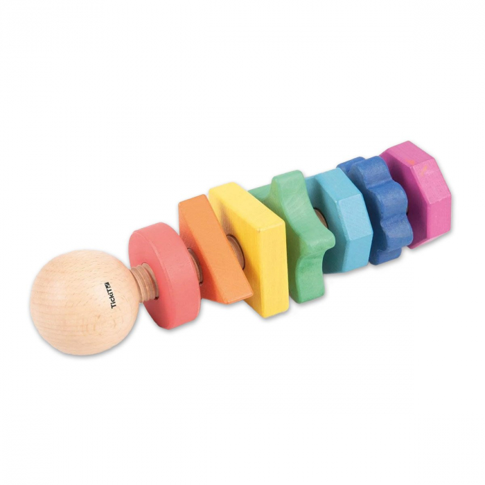 Shape Twister, joc de insurubare din lemn, TickiT, 1-4 ani [1]