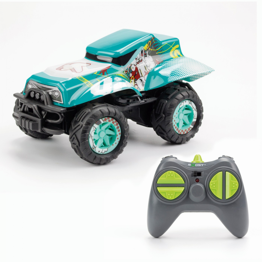 Silverit exost masina cu telecomanda x monster verde, varsta de la 5 ani la 14 ani [2]