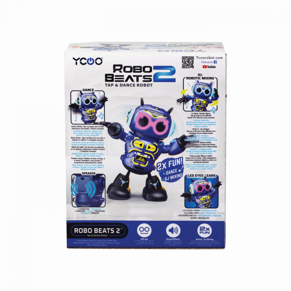 Silverlit ycoo robot robo beats ii, varsta de la 3 ani la 7 ani [5]
