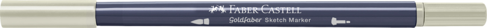 Sketch marker 2 capete argila verzuie 315 goldfaber faber-castell [4]