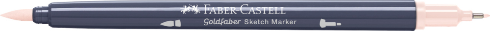 Sketch marker 2 capete bej 382 goldfaber faber-castell [3]
