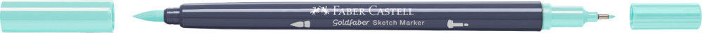 Sketch marker 2 capete bleu aqua 240 goldfaber faber-castell [2]
