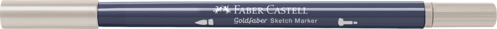 Sketch marker 2 capete gri cald iii 272 goldfaber faber-castell [4]