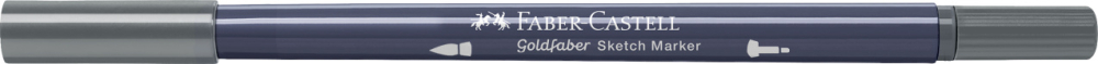 Sketch marker 2 capete gri neutru iv 344 goldfaber faber-castell [4]