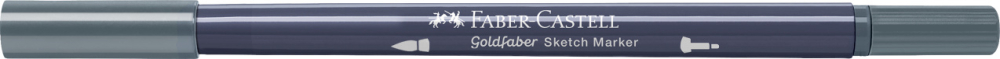 Sketch marker 2 capete gri rece xiv 244 goldfaber faber-castell [4]
