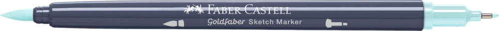 Sketch marker 2 capete menta deschis 310 goldfaber faber-castell [3]