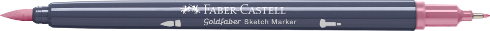 Sketch marker 2 capete rose vintage 304 goldfaber faber-castell [4]