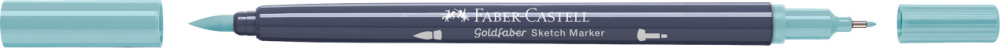 Sketch marker 2 capete turcoaz vintage 311 goldfaber faber-castell [3]