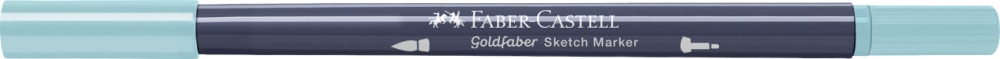 Sketch marker 2 capete turcoaz vintage 311 goldfaber faber-castell [4]