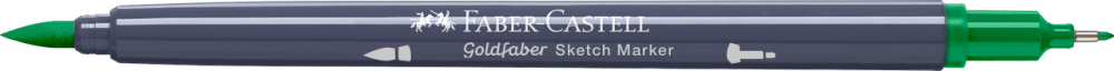 Sketch marker 2 capete verde monstru 316 goldfaber faber-castell [2]