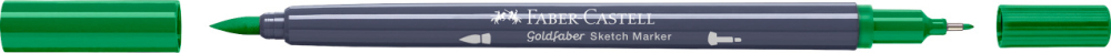 Sketch marker 2 capete verde monstru 316 goldfaber faber-castell [3]