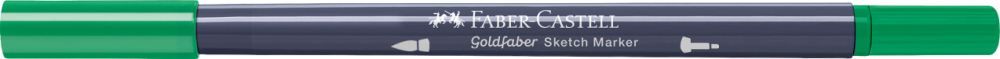 Sketch marker 2 capete verde monstru 316 goldfaber faber-castell [4]