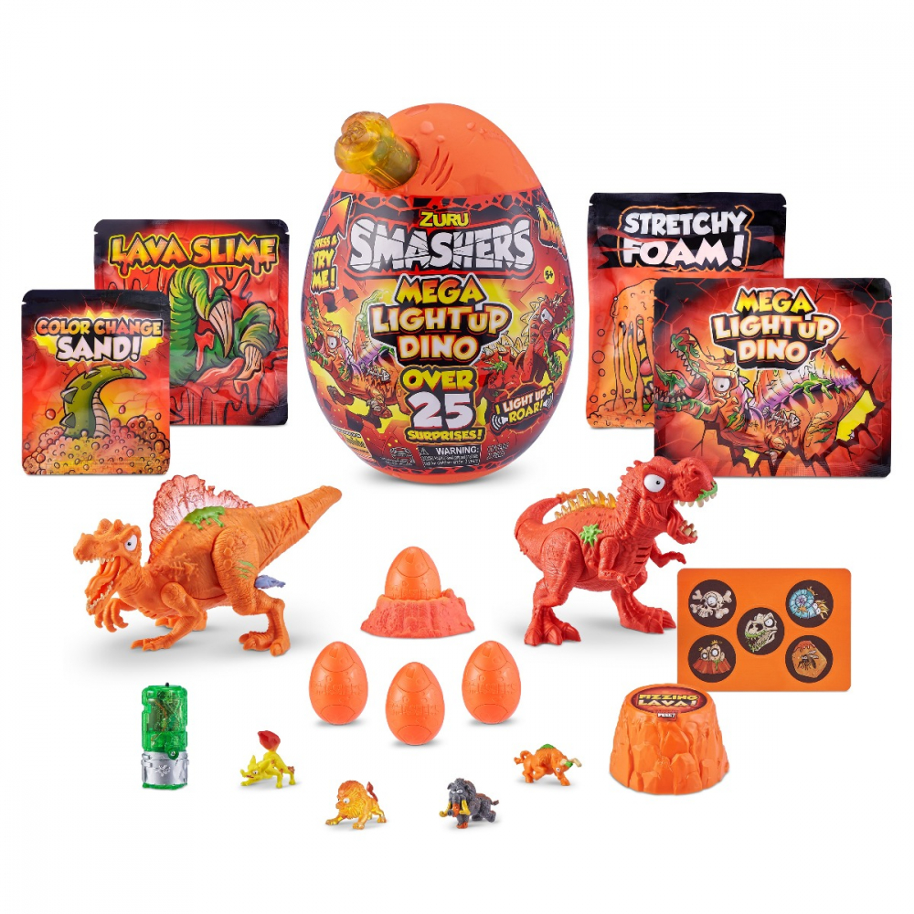 Smashers - Mega Ou surpriza, Dino Light-Up varsta 5-7 ani ,7-9 ani ,9-12 ani ,12-14 ani, Baieti [1]