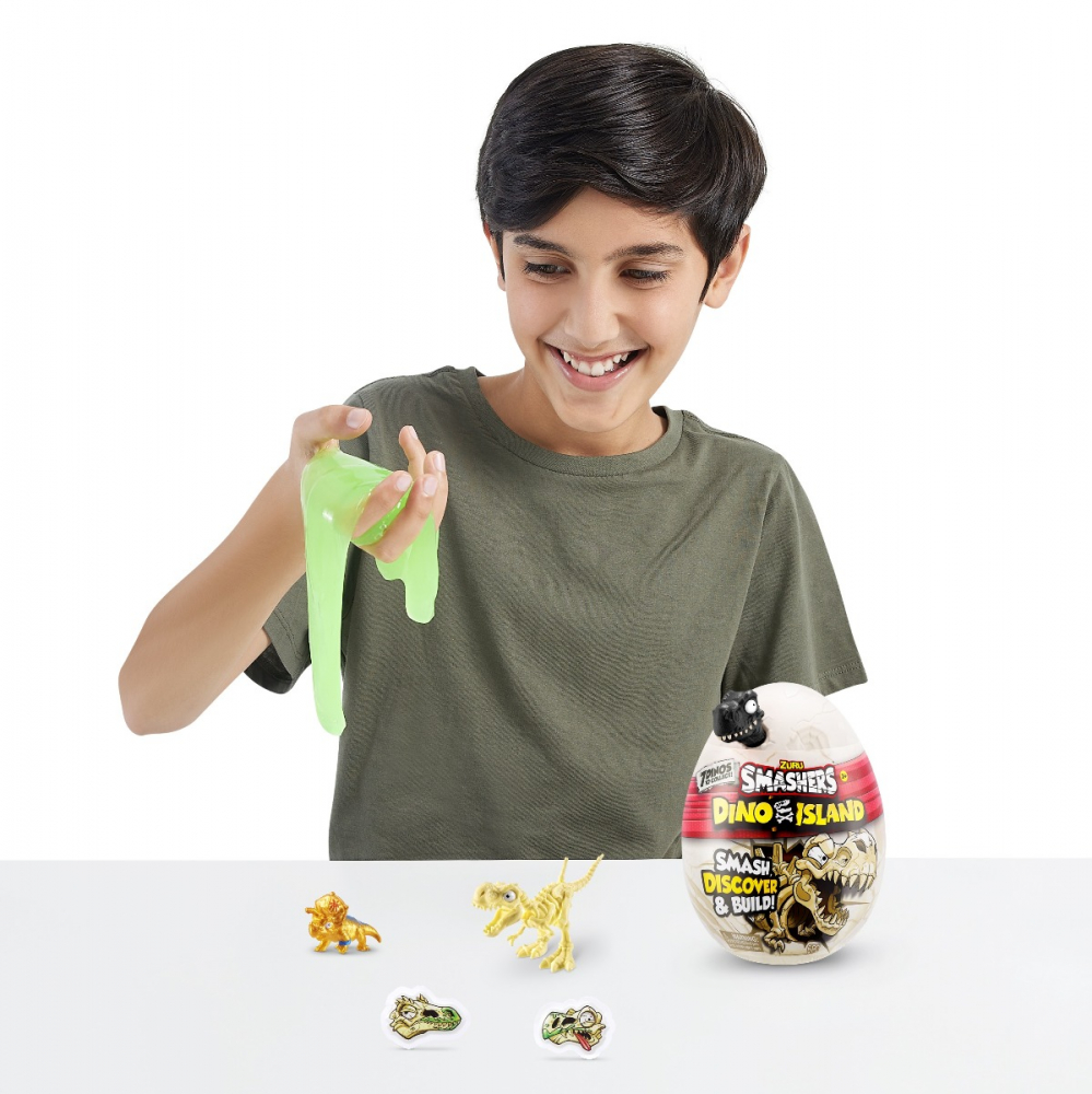 Smashers - Mini Ou surpriza cu 6 accesorii, Dino Island varsta 3-5 ani ,5-7 ani ,7-9 ani ,9-12 ani ,12-14 ani, Baieti [3]