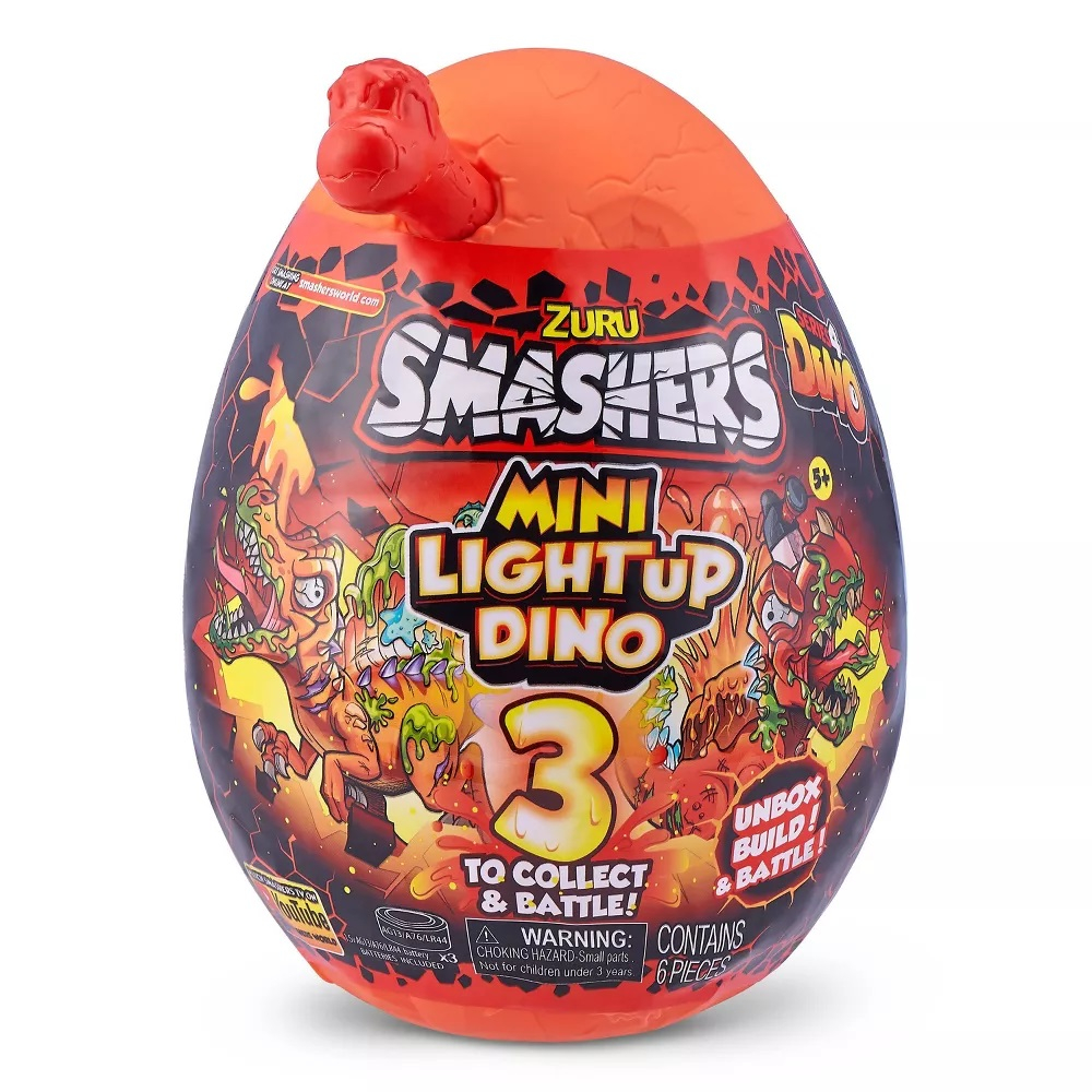 Smashers - Mini Ou surpriza, Dino Light-Up varsta 5-7 ani ,7-9 ani ,9-12 ani ,12-14 ani, Baieti [2]