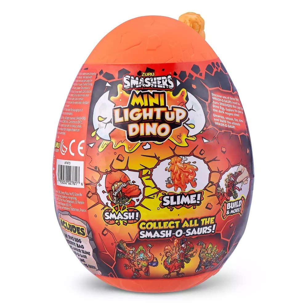 Smashers - Mini Ou surpriza, Dino Light-Up varsta 5-7 ani ,7-9 ani ,9-12 ani ,12-14 ani, Baieti [4]