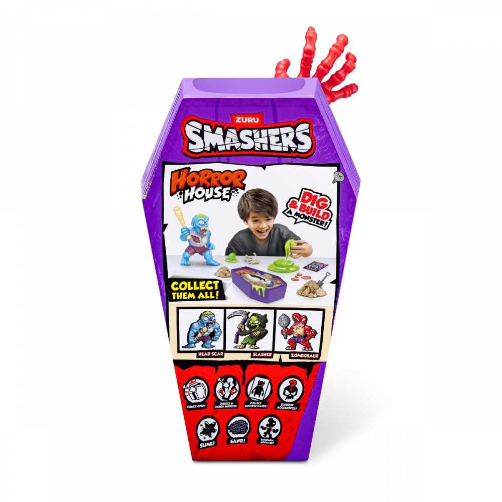 Smashers - Set cu peste 15 figurine si accesorii, Horror House Medium varsta 3-5 ani ,5-7 ani ,7-9 ani ,9-12 ani ,12-14 ani, Baieti [10]