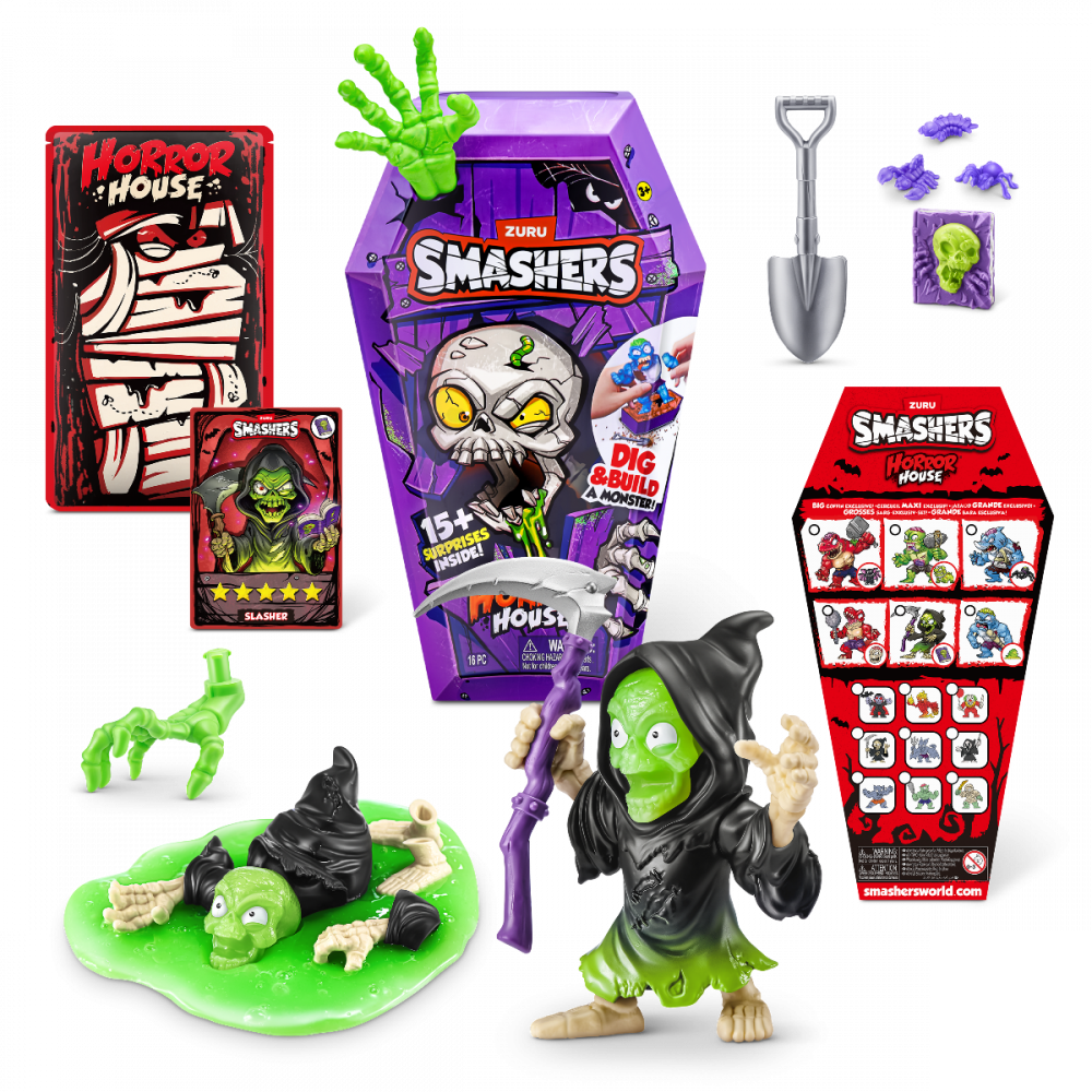 Smashers - Set cu peste 15 figurine si accesorii, Horror House Medium varsta 3-5 ani ,5-7 ani ,7-9 ani ,9-12 ani ,12-14 ani, Baieti [4]