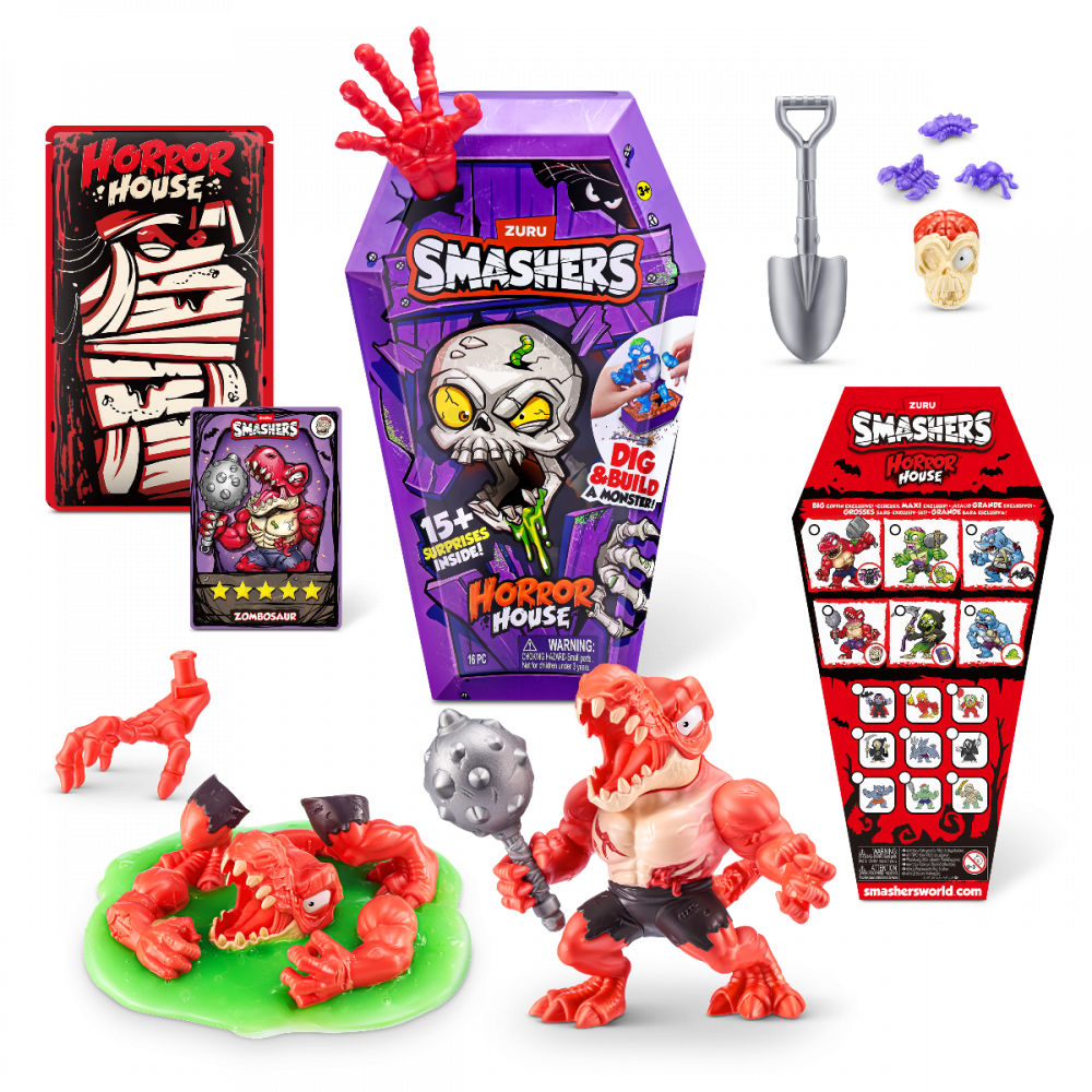 Smashers - Set cu peste 15 figurine si accesorii, Horror House Medium varsta 3-5 ani ,5-7 ani ,7-9 ani ,9-12 ani ,12-14 ani, Baieti [2]