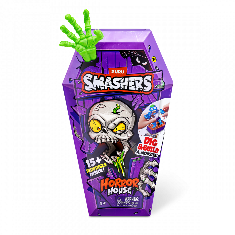 Smashers - Set cu peste 15 figurine si accesorii, Horror House Medium varsta 3-5 ani ,5-7 ani ,7-9 ani ,9-12 ani ,12-14 ani, Baieti [5]